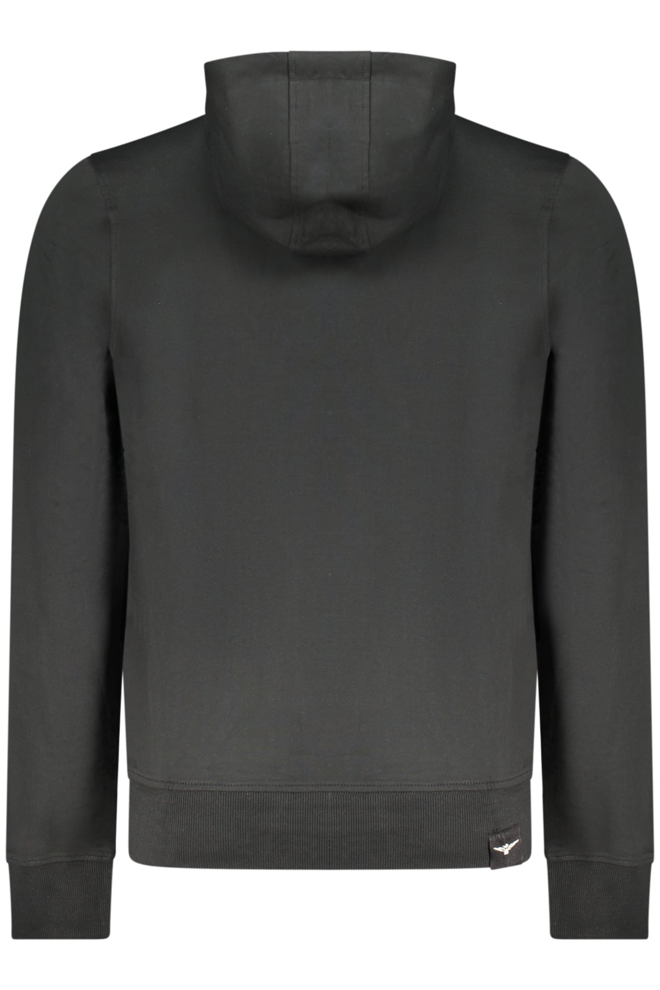 ACCADEMIA MILITARE FELPA CON ZIP UOMO NERO