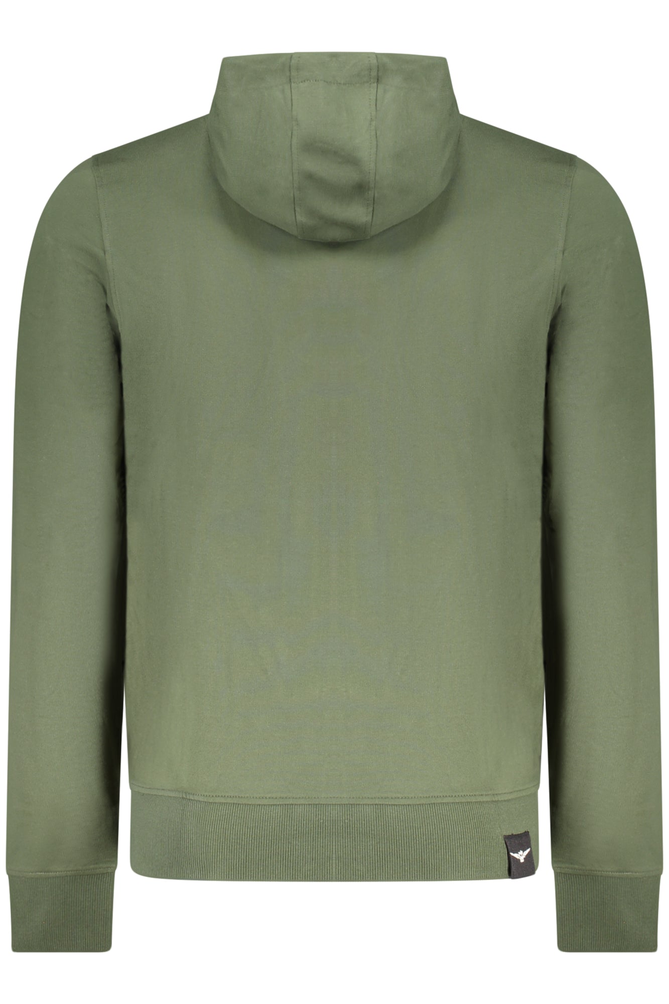 ACCADEMIA MILITARE FELPA CON ZIP UOMO VERDE