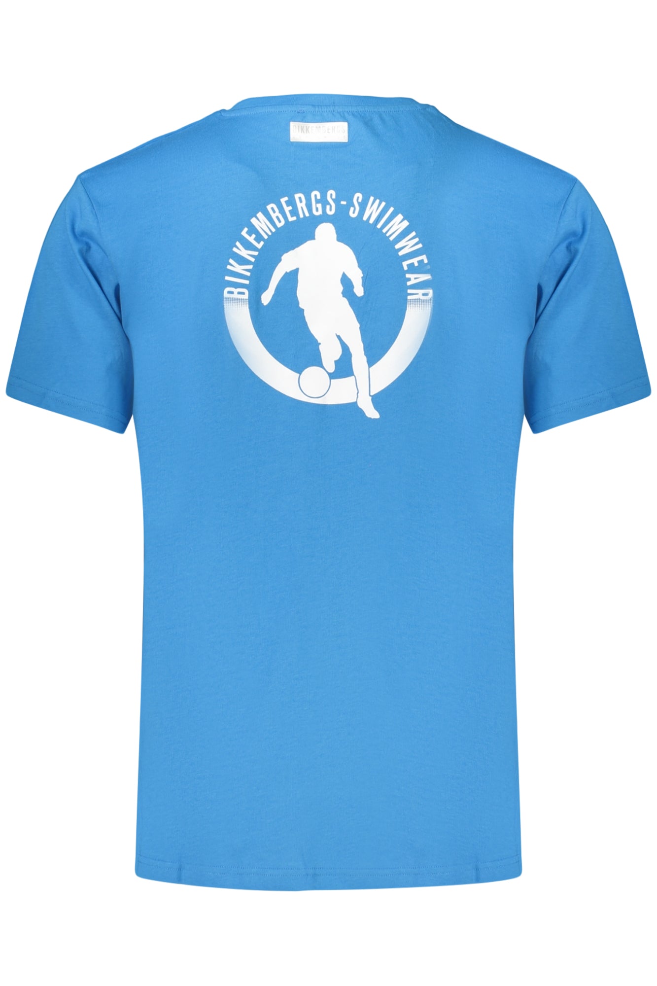 BIKKEMBERGS T-SHIRT MANICHE CORTE UOMO AZZURRO