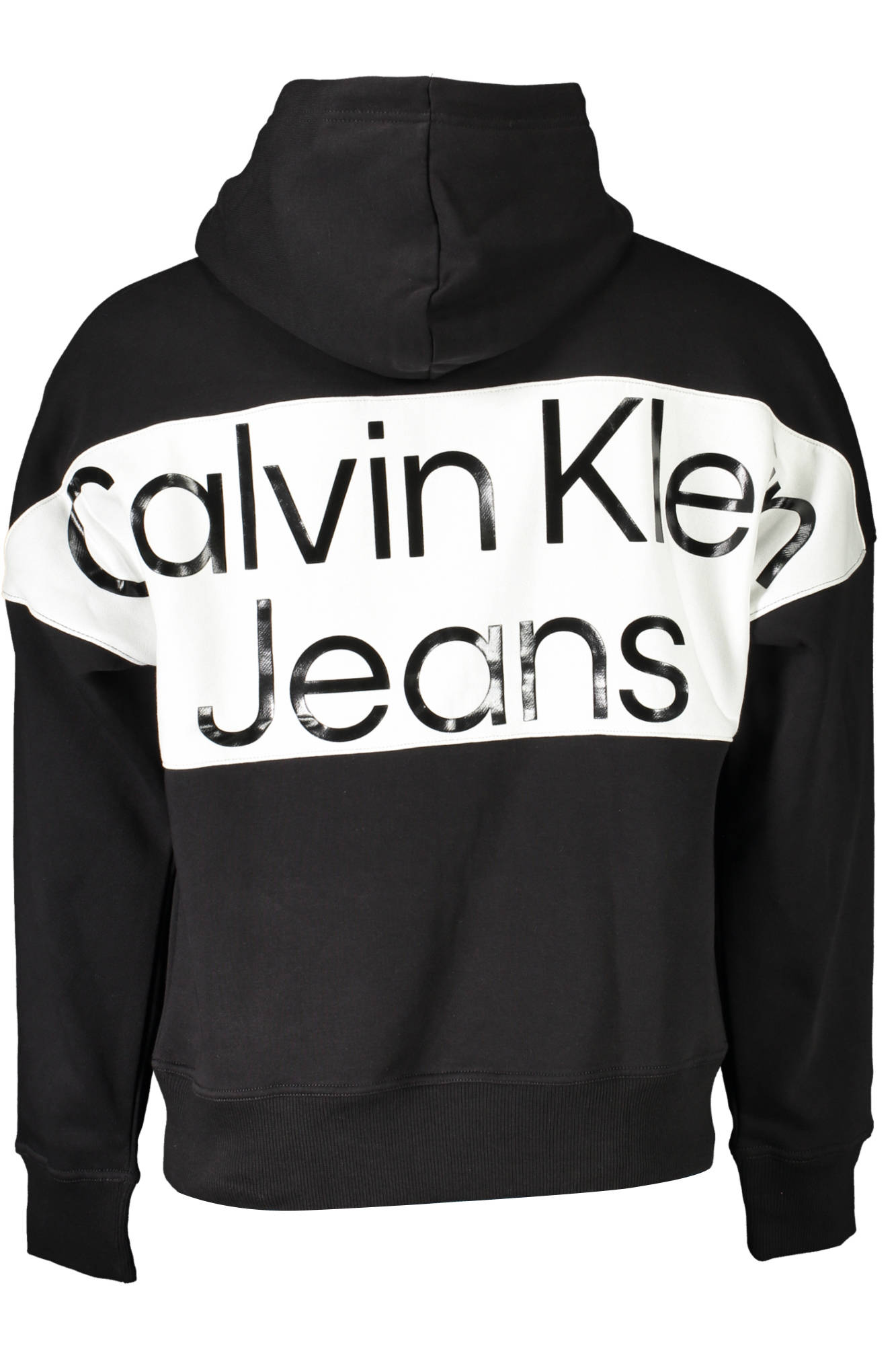 CALVIN KLEIN FELPA SENZA ZIP UOMO NERO