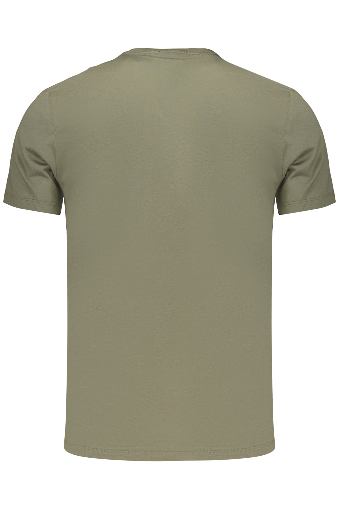 CALVIN KLEIN T-SHIRT MANICHE CORTE UOMO VERDE