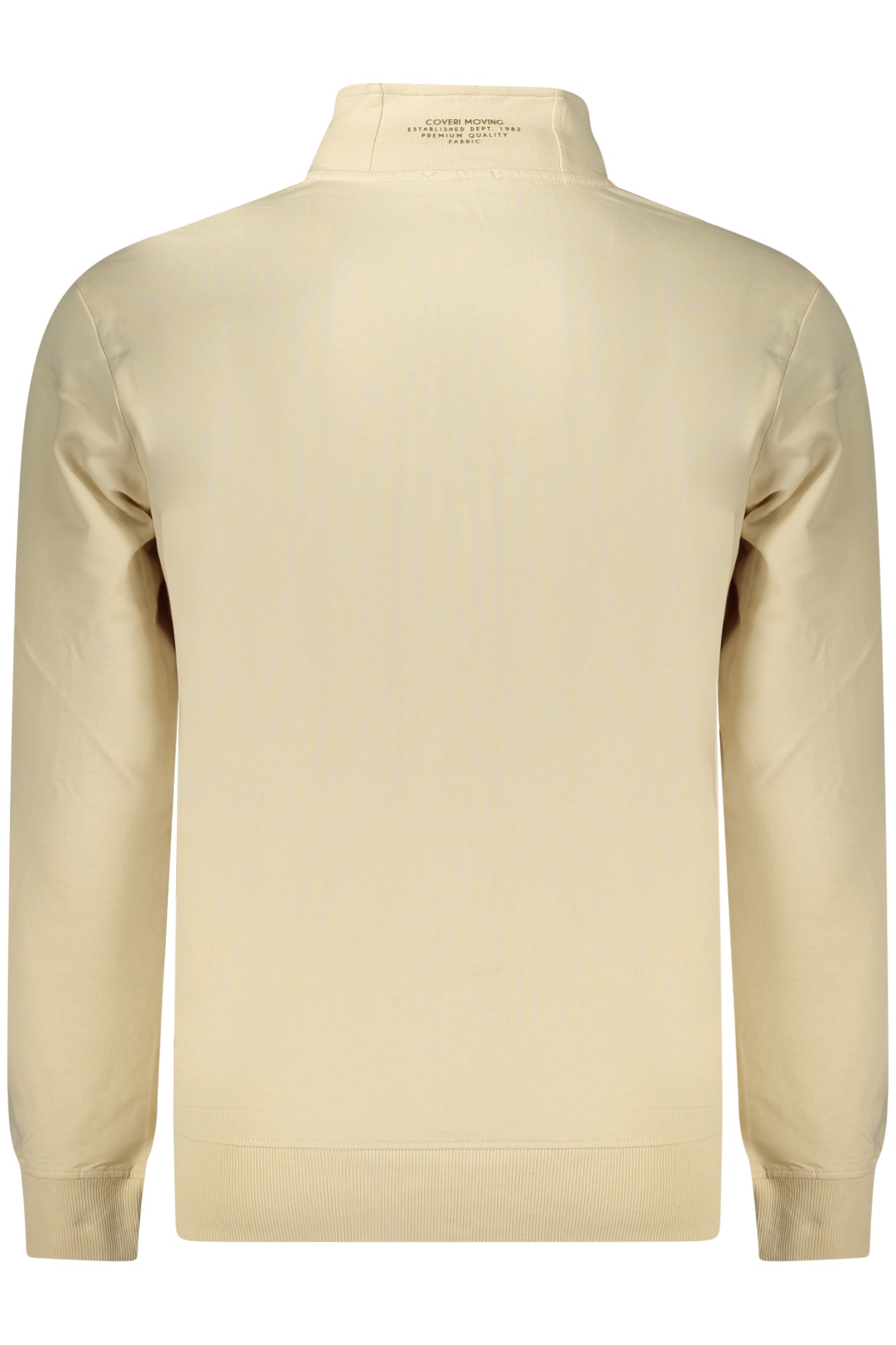 COVERI MOVING FELPA CON ZIP UOMO BEIGE