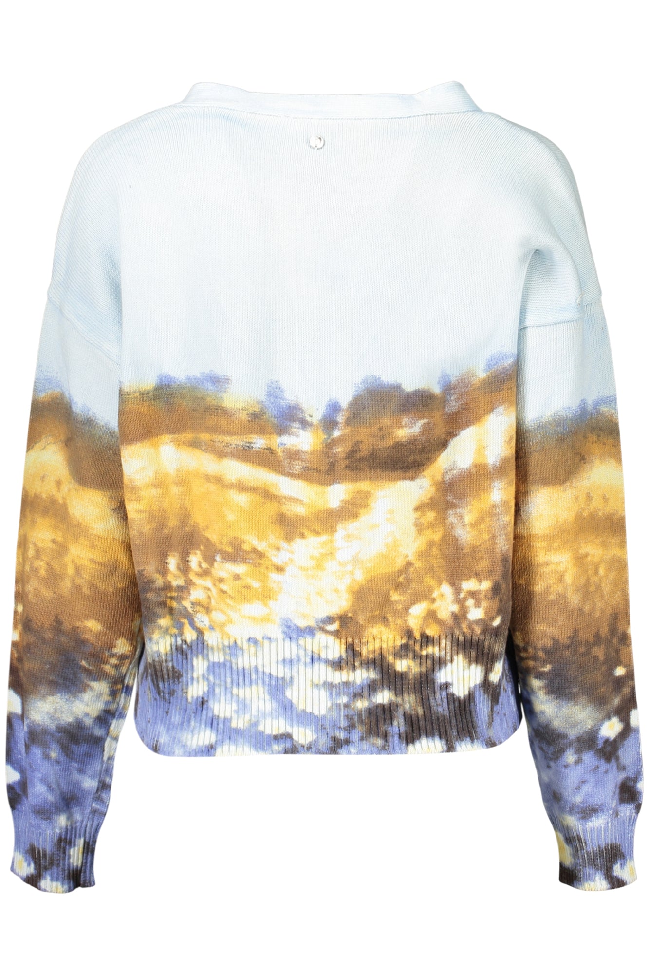 DESIGUAL CARDIGAN DONNA AZZURRO