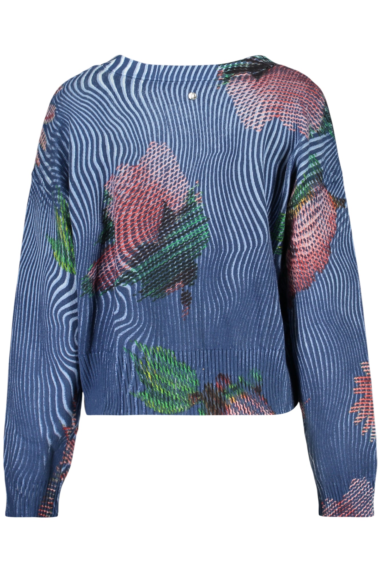 DESIGUAL CARDIGAN DONNA BLU