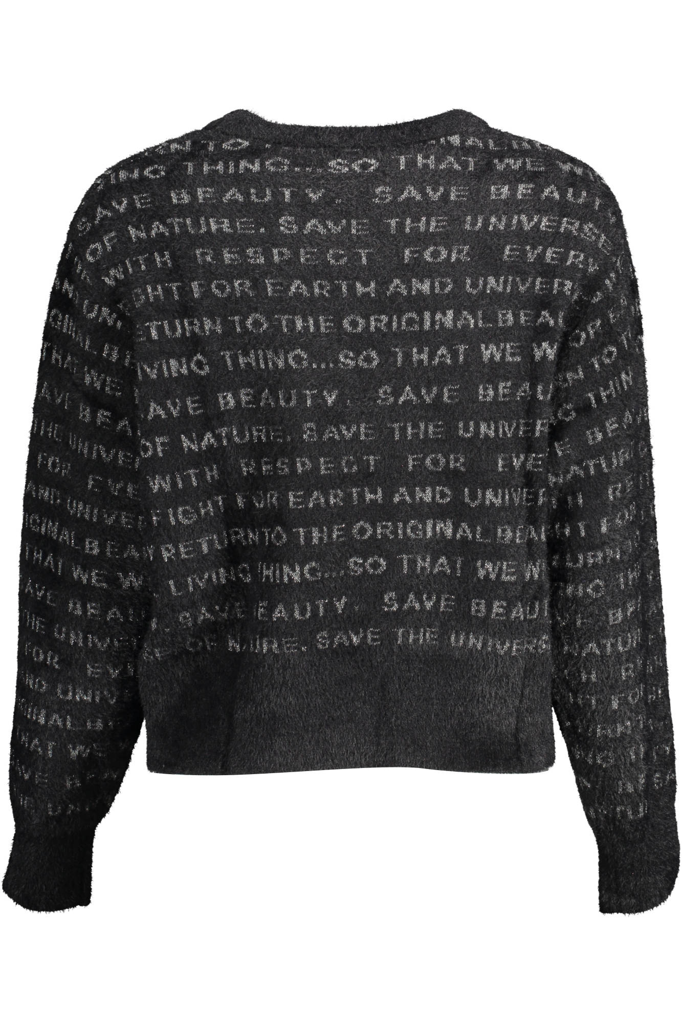 DESIGUAL MAGLIA DONNA NERO