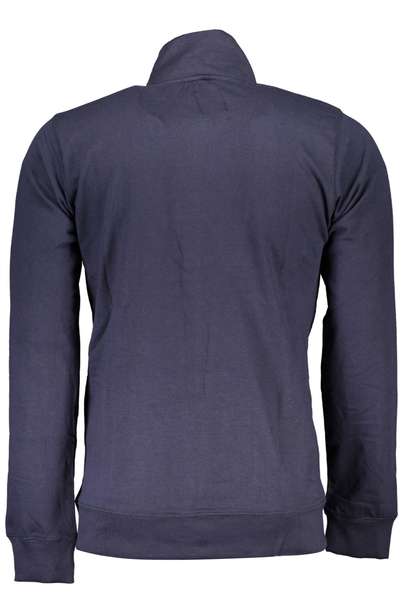 GIAN MARCO VENTURI FELPA CON ZIP UOMO BLU