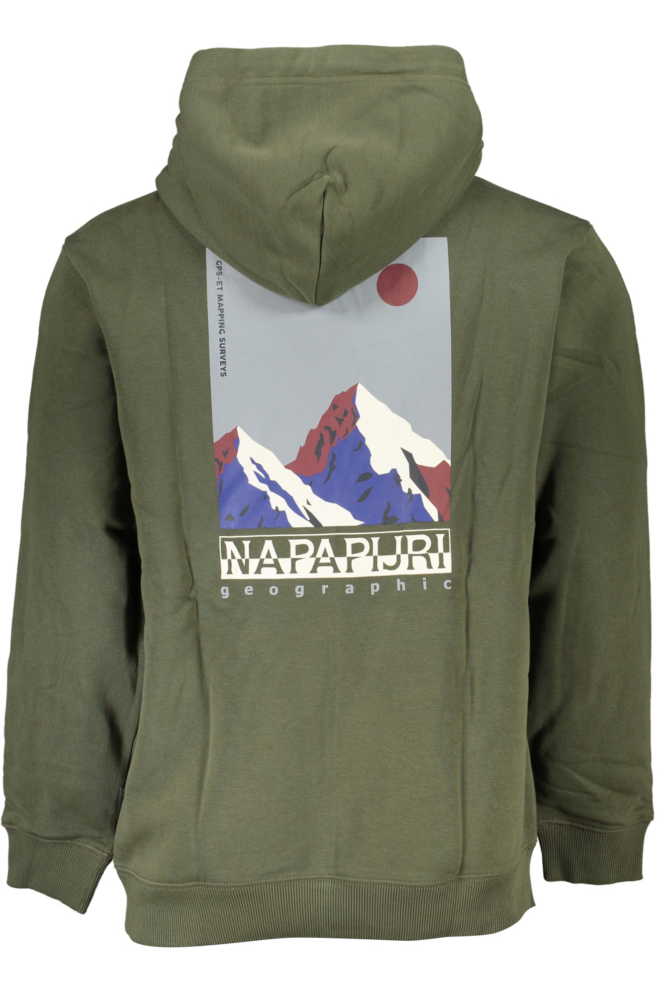 NAPAPIJRI FELPA SENZA ZIP UOMO VERDE
