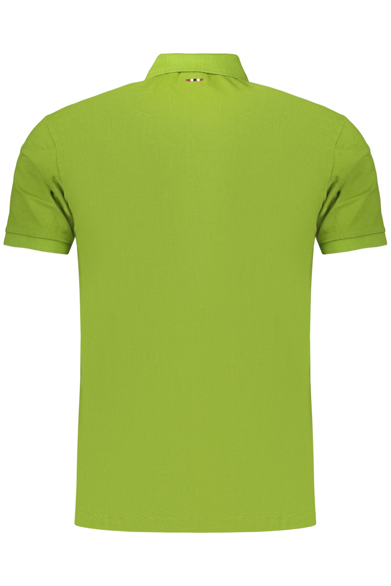 NAPAPIJRI POLO MANICHE CORTE UOMO VERDE