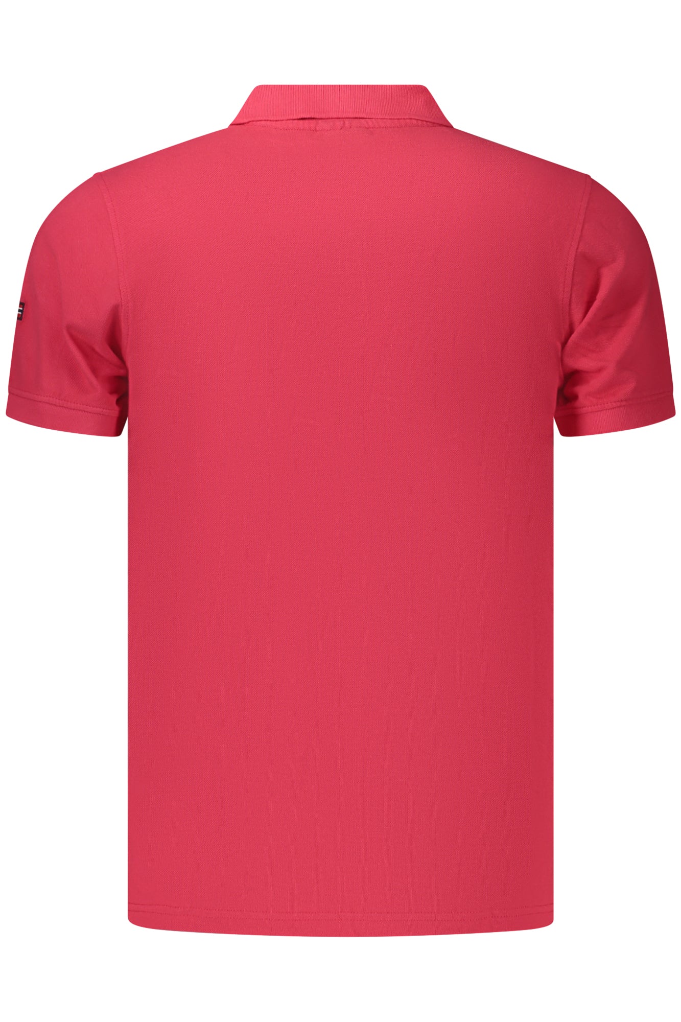 NORWAY 1963 POLO MANICHE CORTE UOMO ROSSO