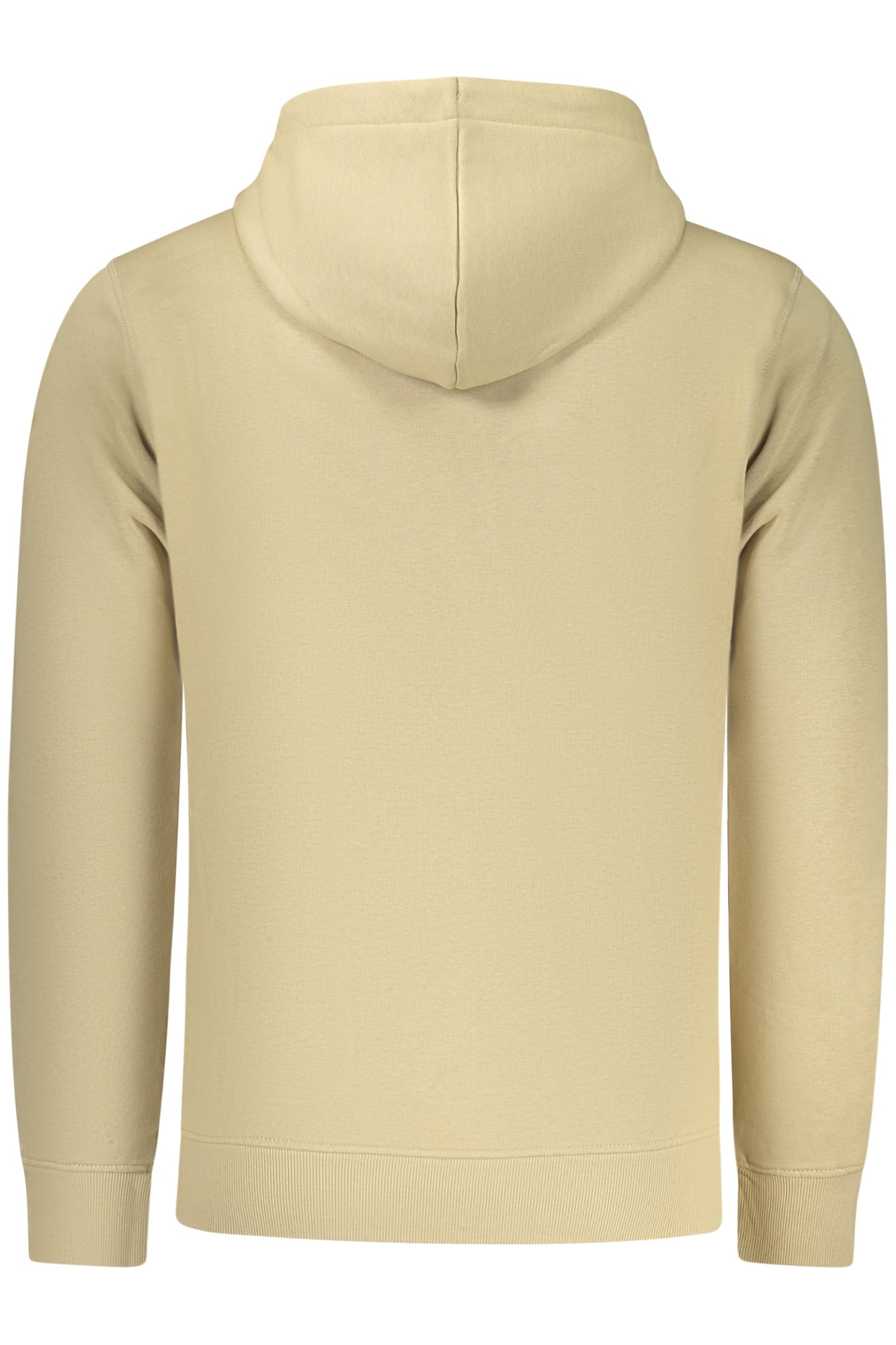 RIFLE FELPA CON ZIP UOMO BEIGE