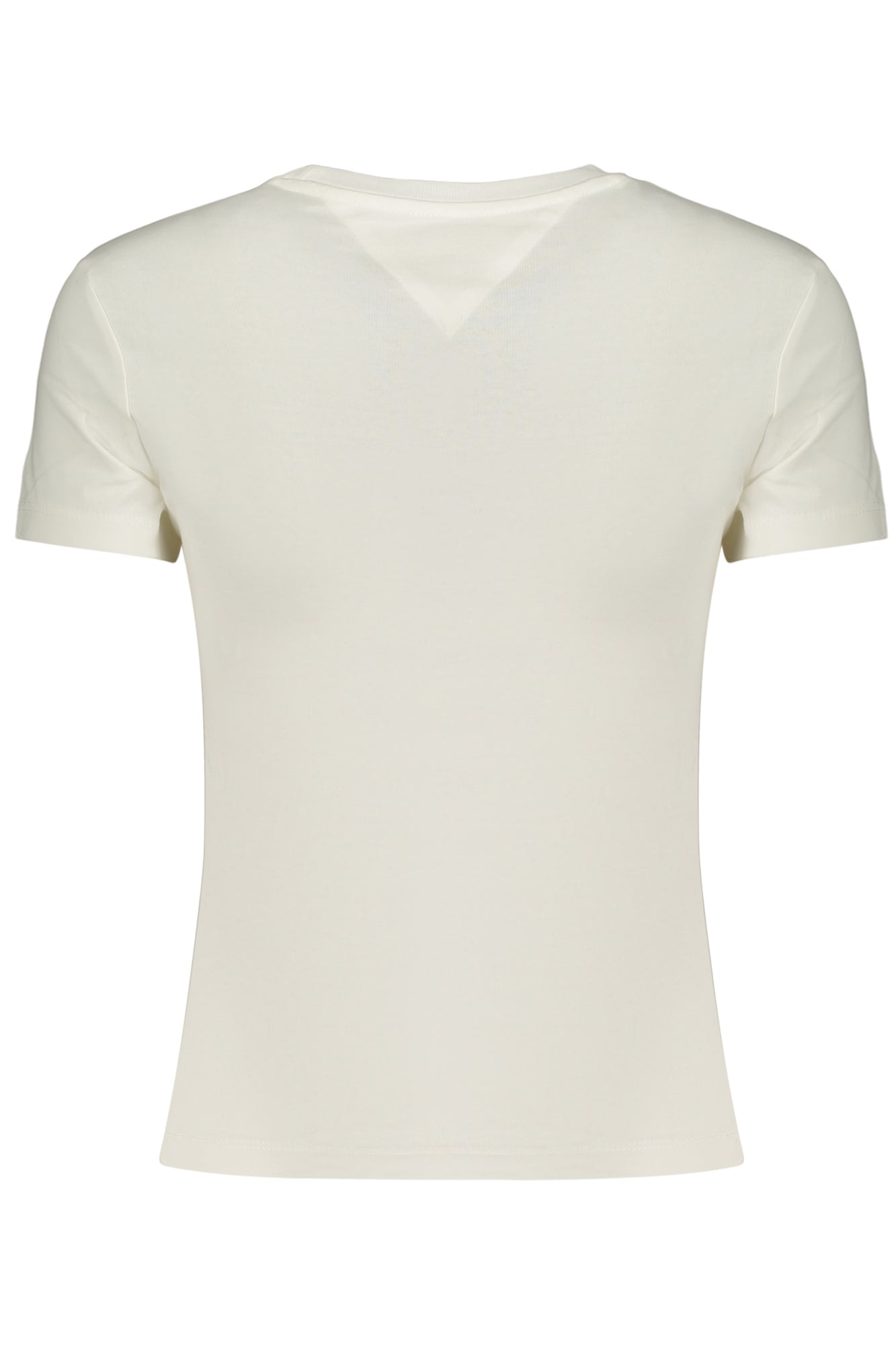 TOMMY HILFIGER T-SHIRT MANICHE CORTE DONNA BIANCO