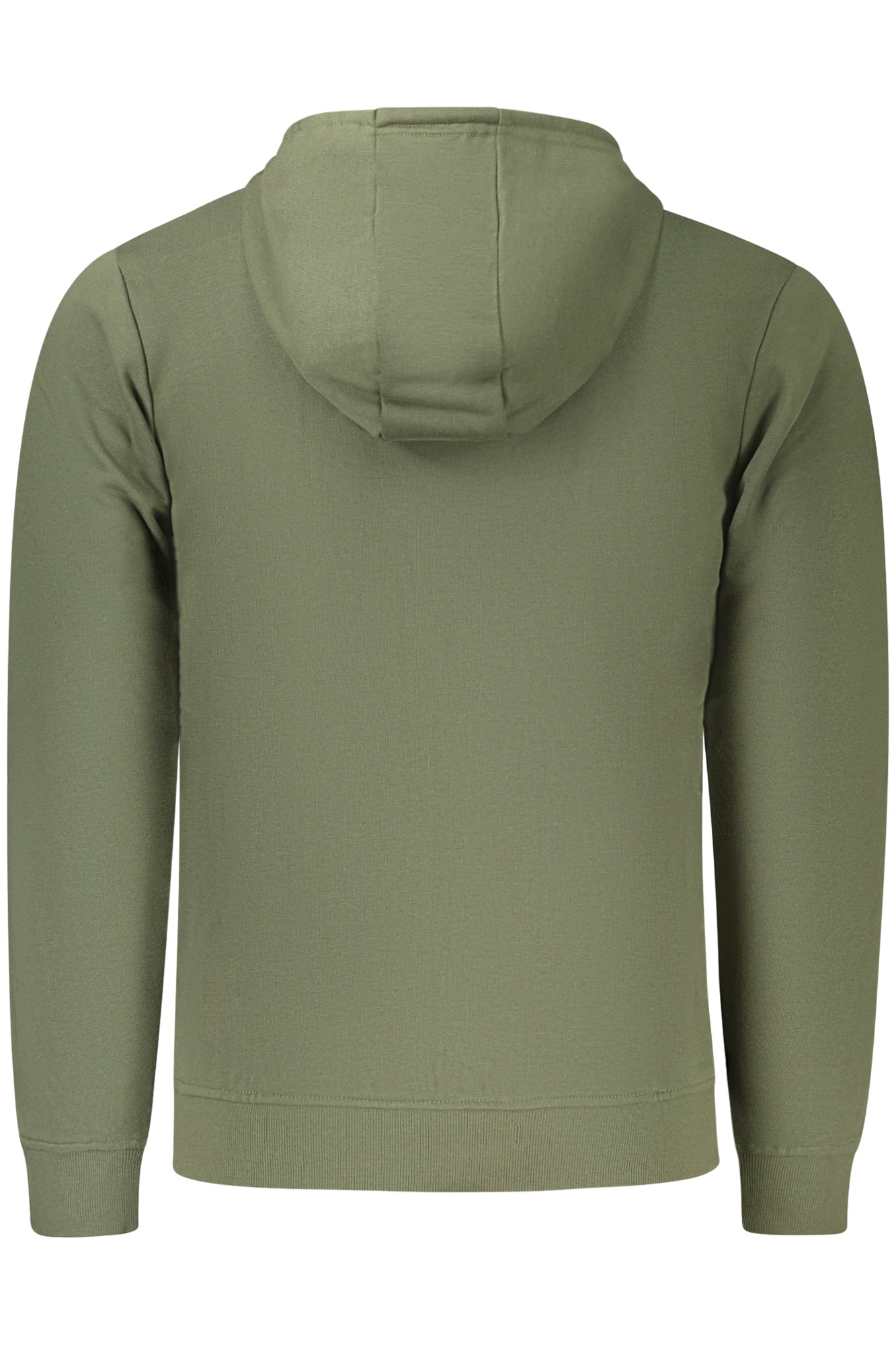 U.S. GRAND FELPA CON ZIP UOMO VERDE