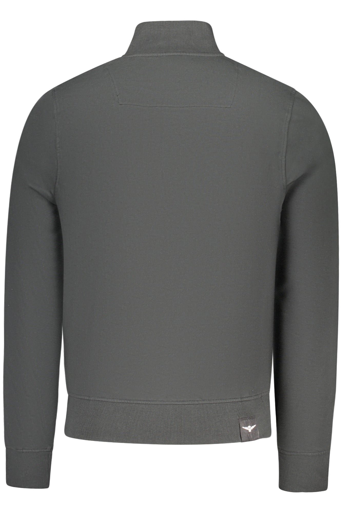 ACCADEMIA MILITARE FELPA CON ZIP UOMO NERO