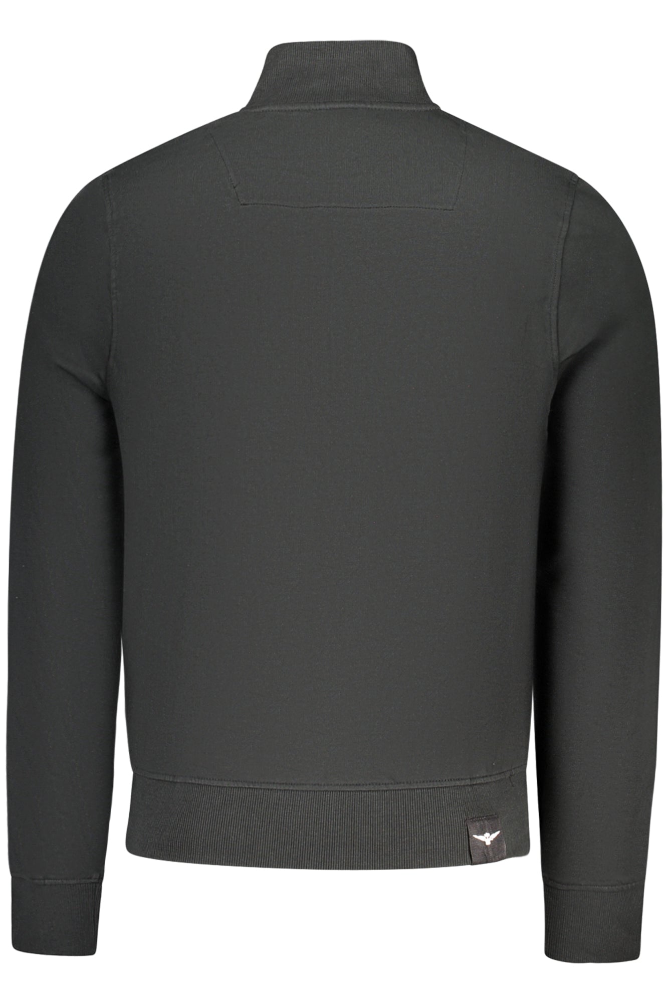 ACCADEMIA MILITARE FELPA CON ZIP UOMO NERO