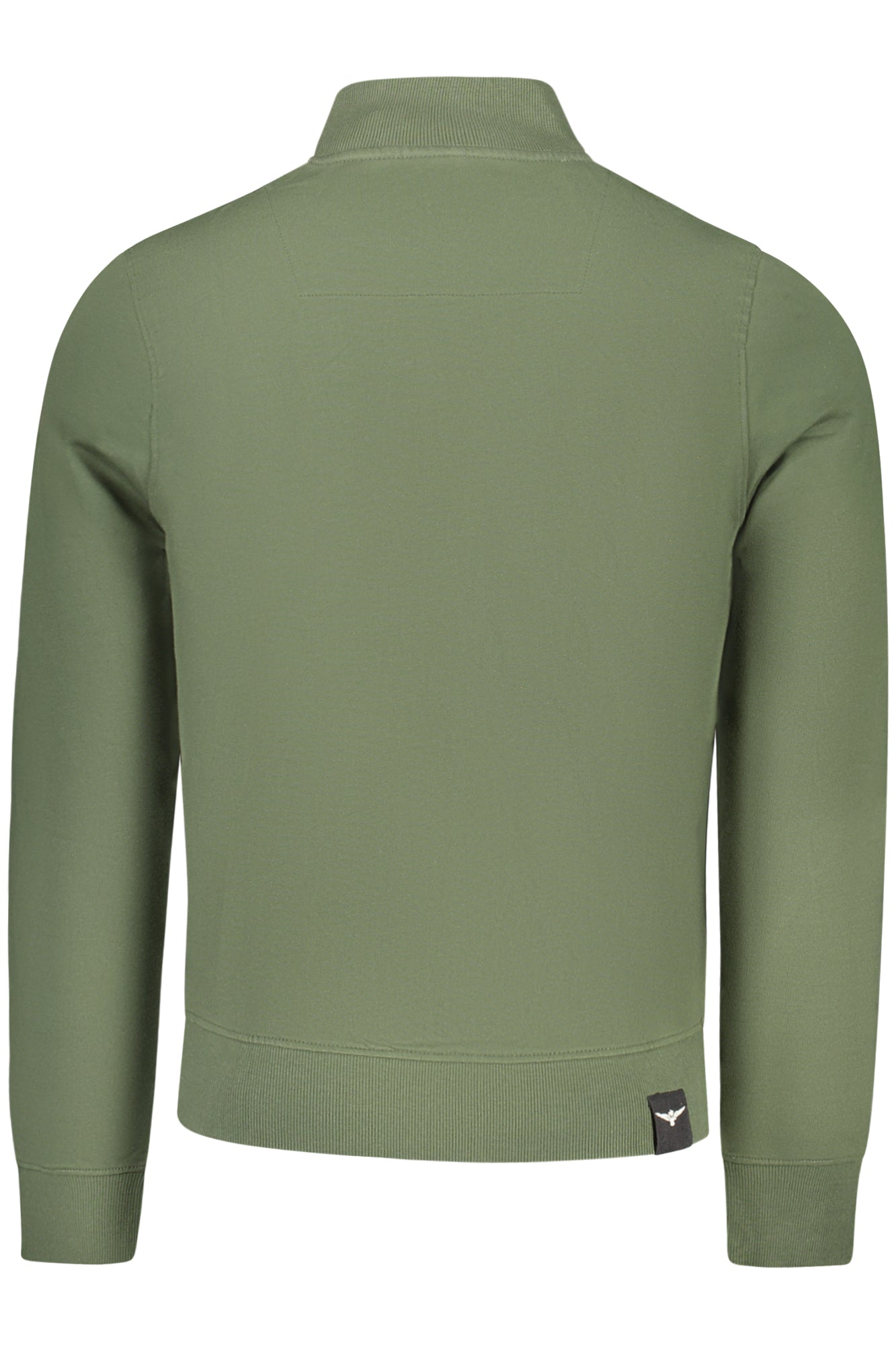 ACCADEMIA MILITARE FELPA CON ZIP UOMO VERDE