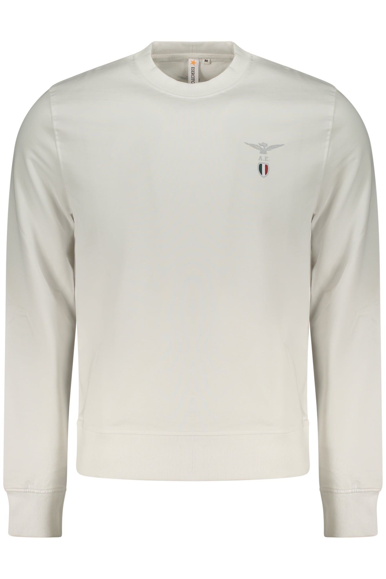 ACCADEMIA MILITARE FELPA SENZA ZIP UOMO BIANCO