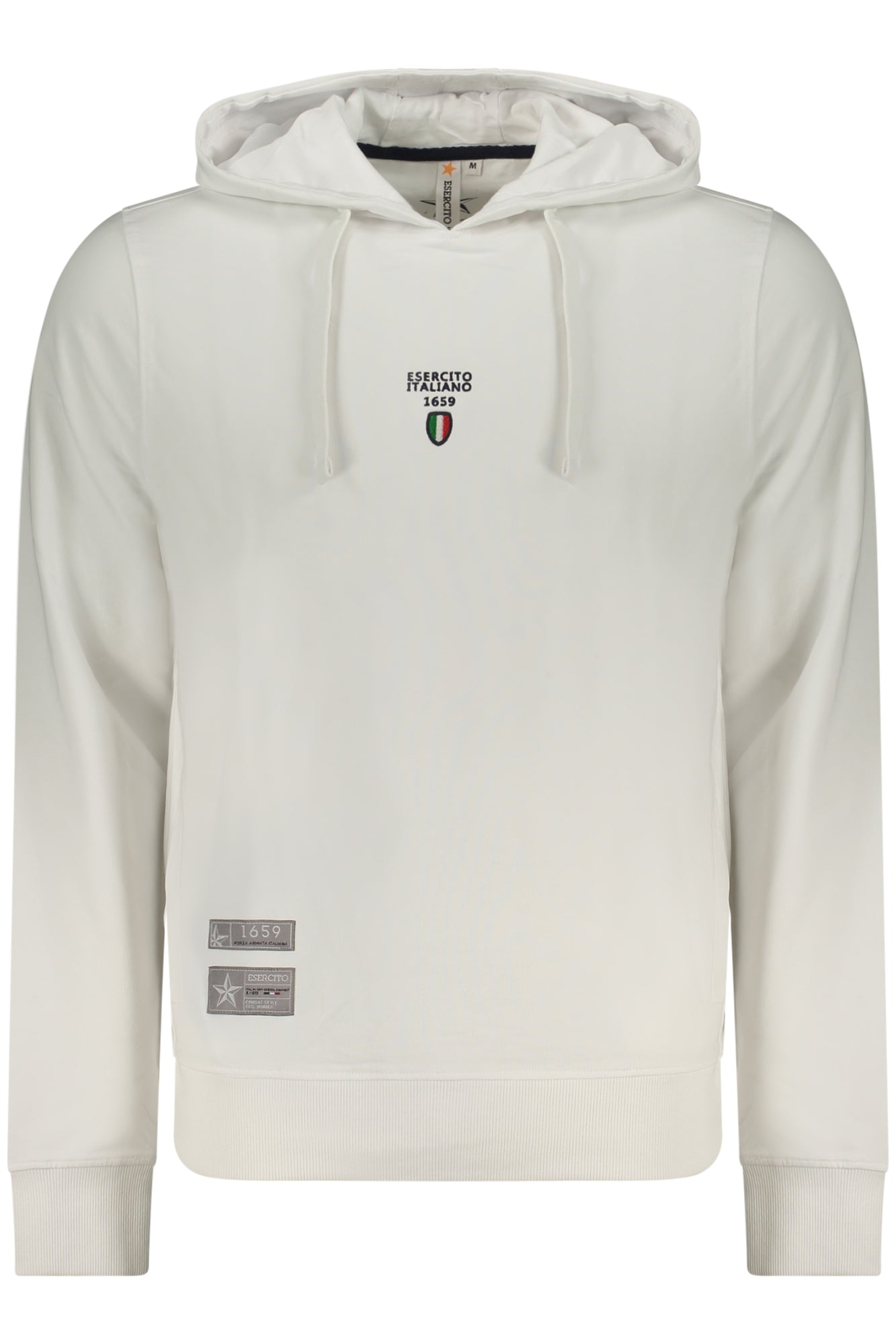 ACCADEMIA MILITARE FELPA SENZA ZIP UOMO BIANCO