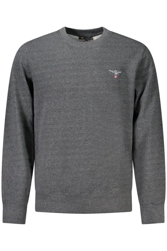 ACCADEMIA MILITARE FELPA SENZA ZIP UOMO GRIGIO