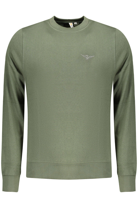 ACCADEMIA MILITARE FELPA SENZA ZIP UOMO VERDE