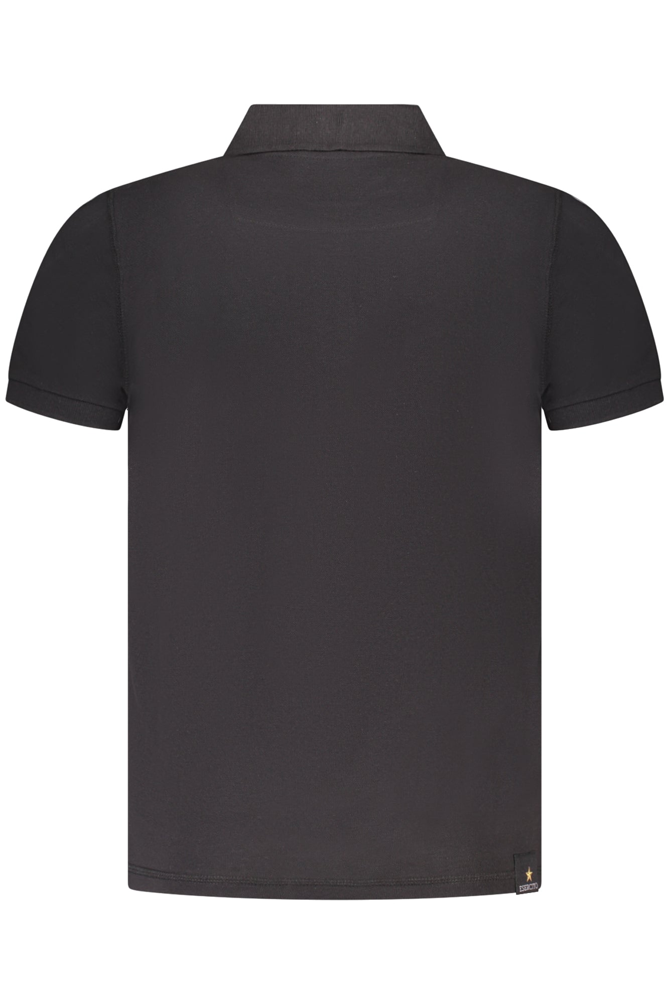 ACCADEMIA MILITARE POLO MANICHE CORTE UOMO NERO