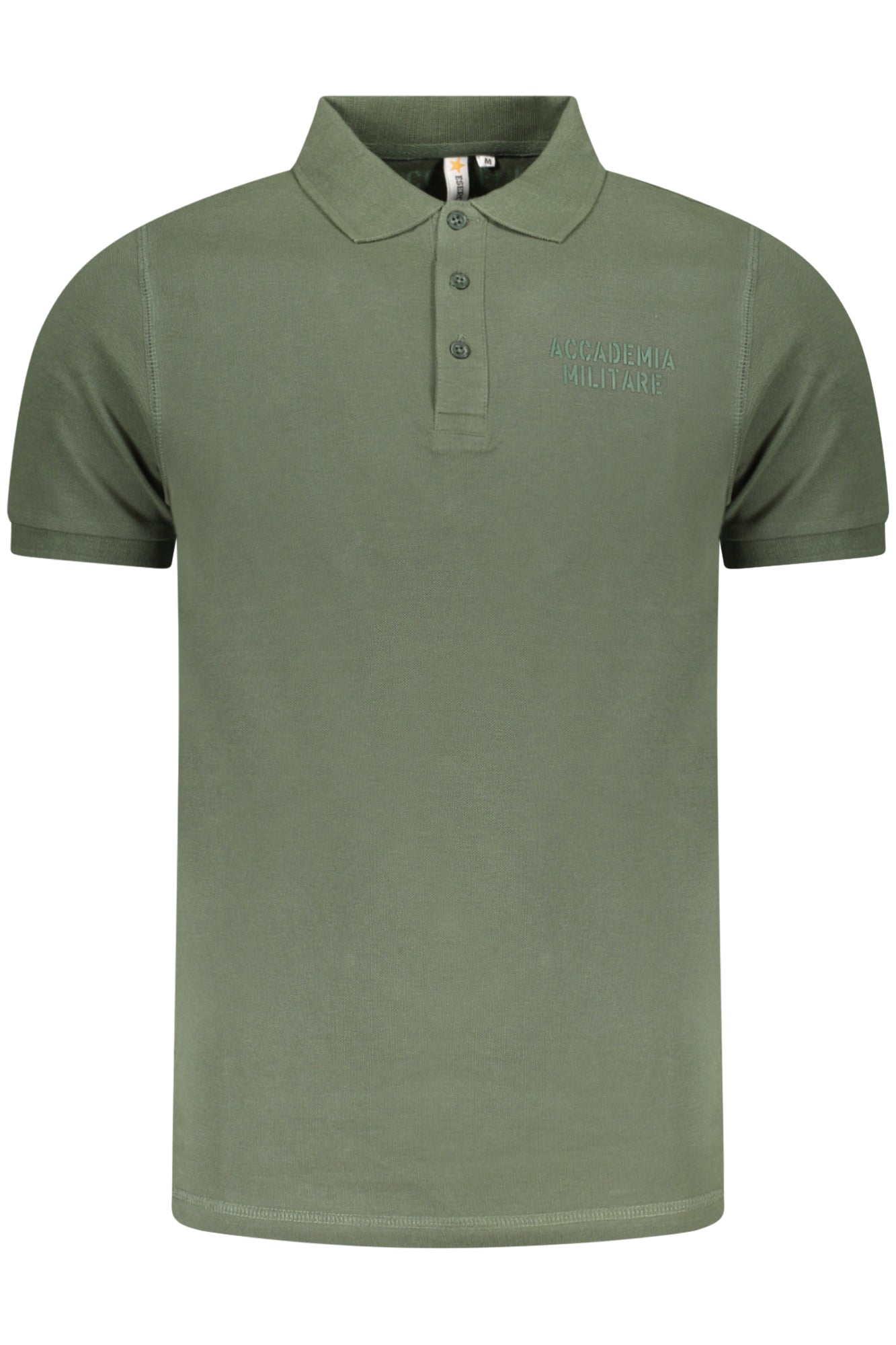 ACCADEMIA MILITARE POLO MANICHE CORTE UOMO VERDE