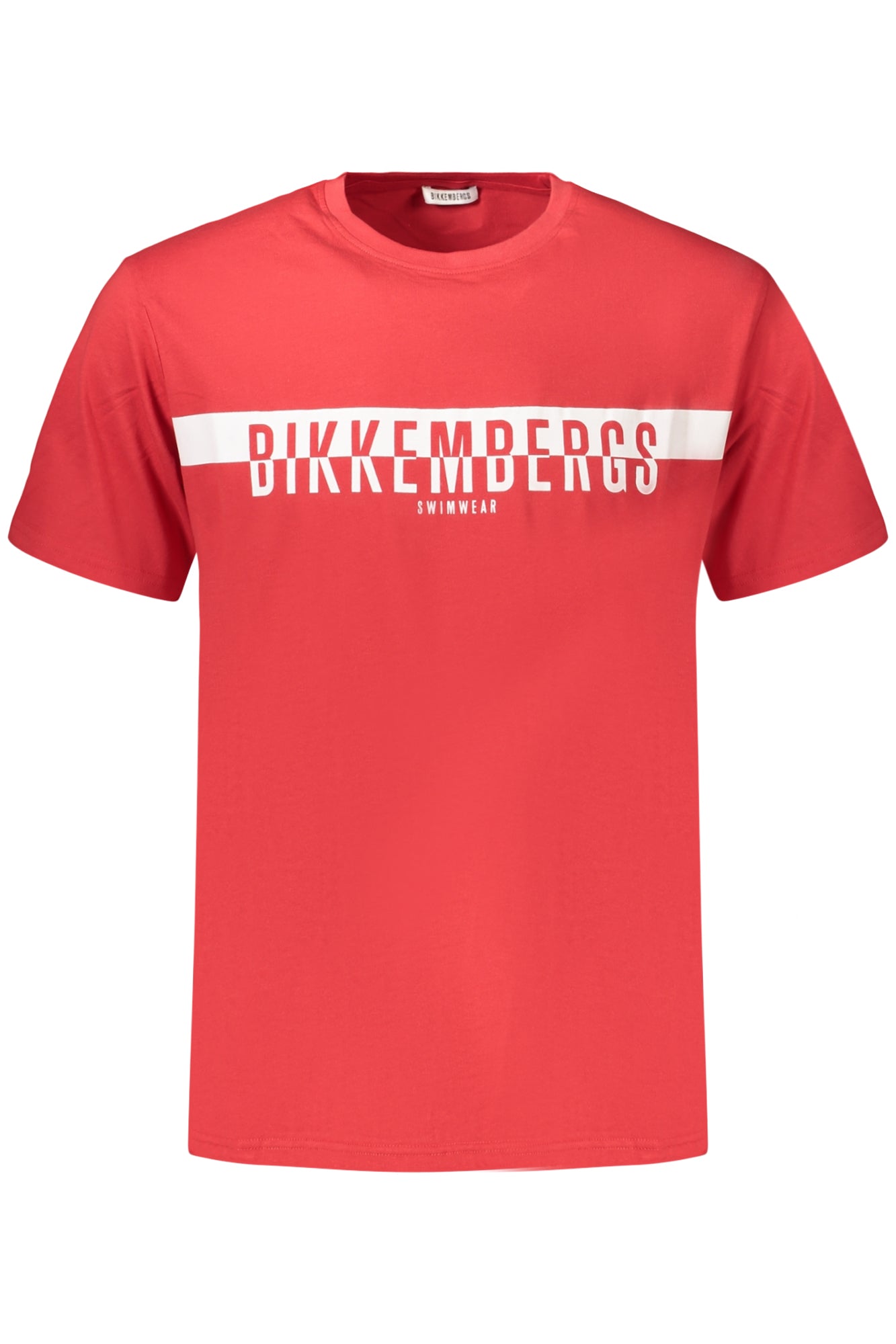 BIKKEMBERGS T-SHIRT MANICHE CORTE UOMO BIANCO
