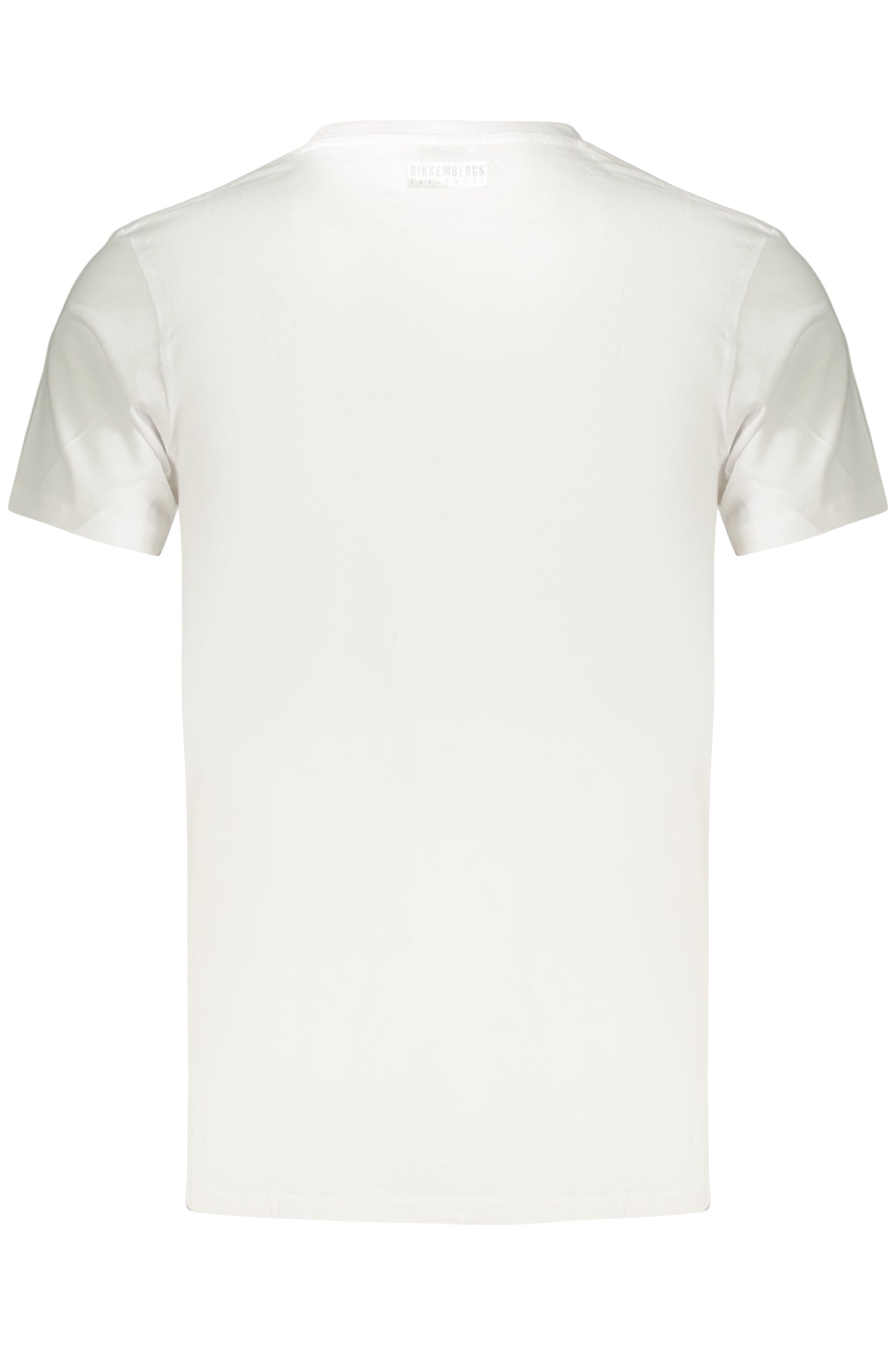 BIKKEMBERGS T-SHIRT MANICHE CORTE UOMO BIANCO