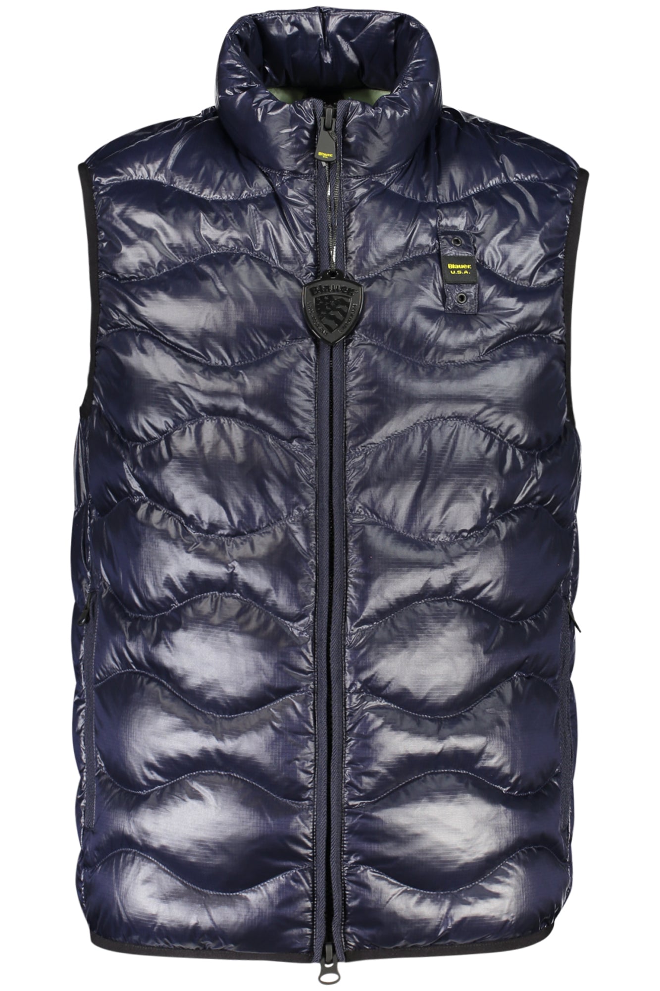 BLAUER APPAREL SMANICATO UOMO BLU