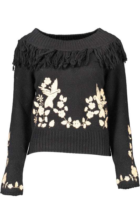 BLUGIRL MAGLIONE DONNA NERO