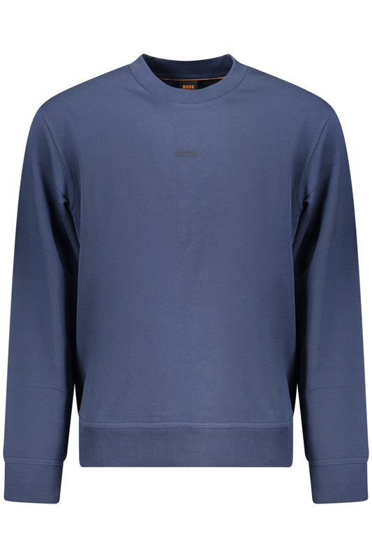 BOSS FELPA SENZA ZIP UOMO BLU
