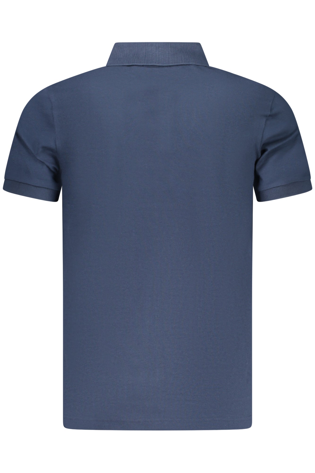 BOSS POLO MANICHE CORTE UOMO BLU