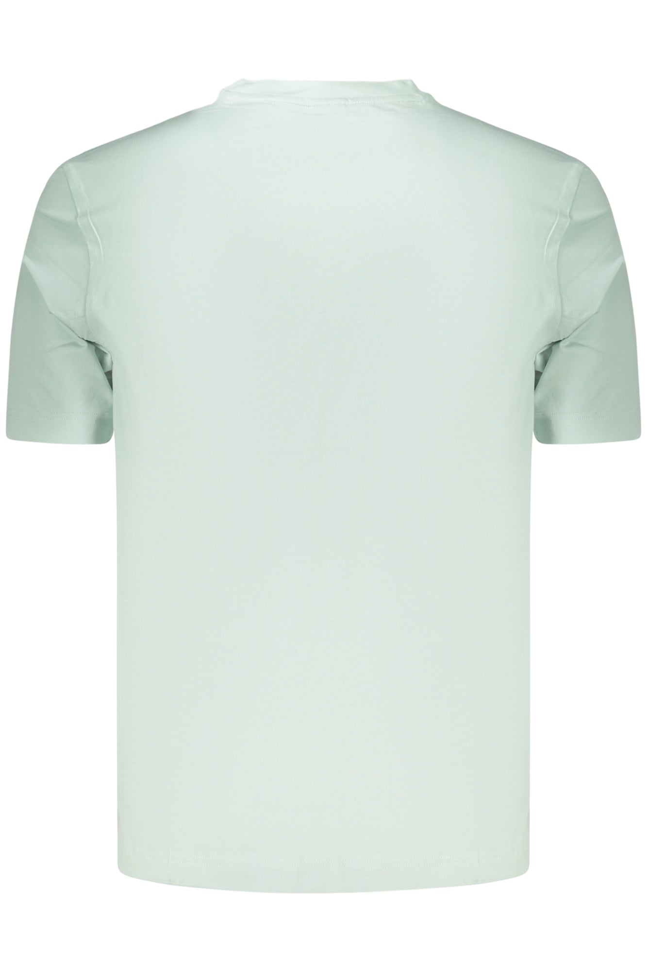 BOSS T-SHIRT MANICHE CORTE UOMO AZZURRO
