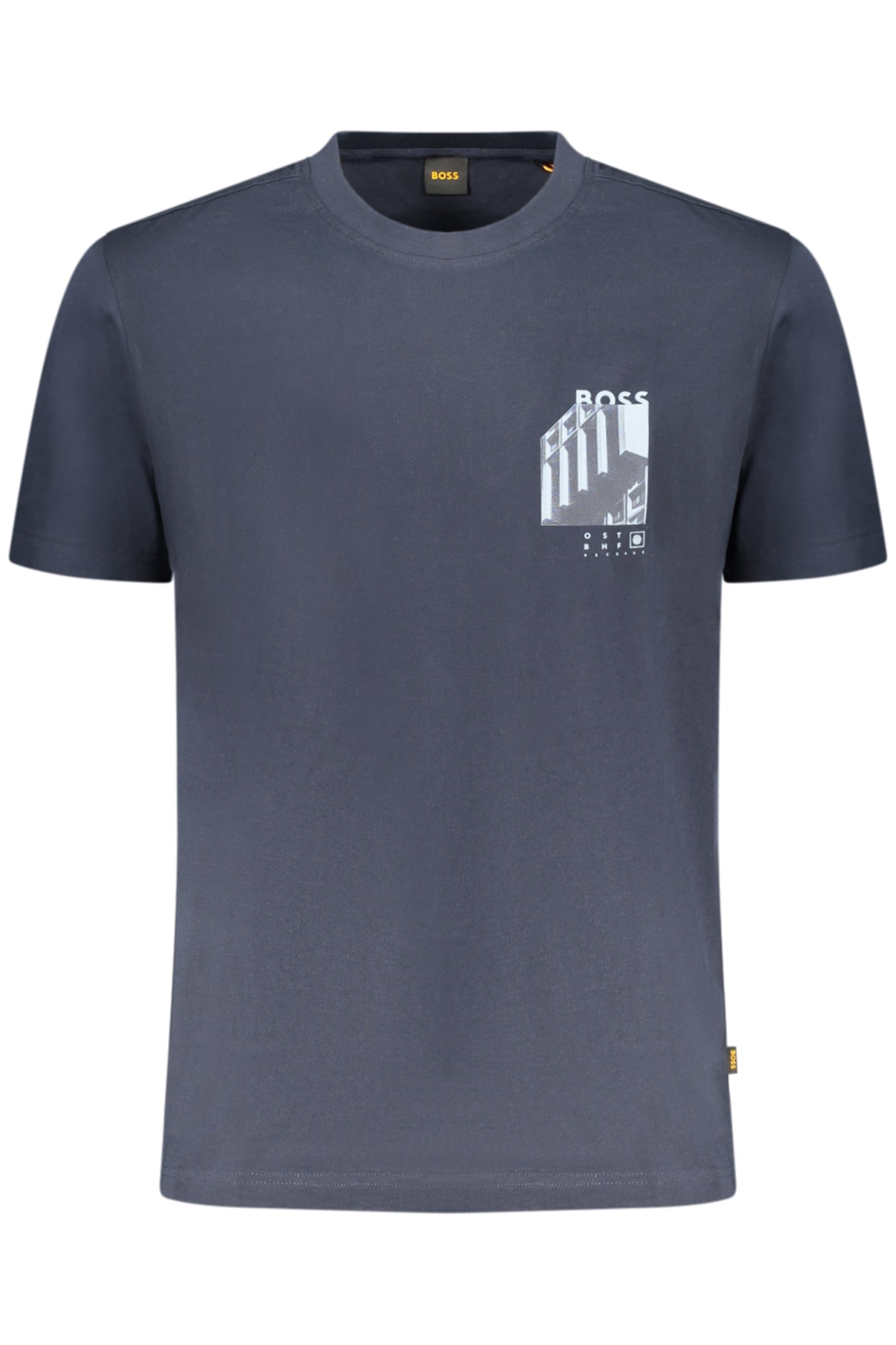 BOSS T-SHIRT MANICHE CORTE UOMO BLU