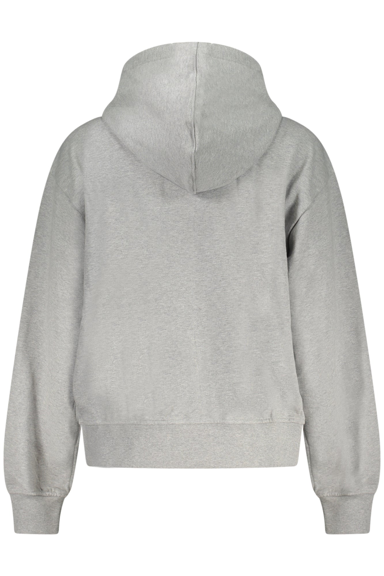 CALVIN KLEIN FELPA CON ZIP DONNA GRIGIO