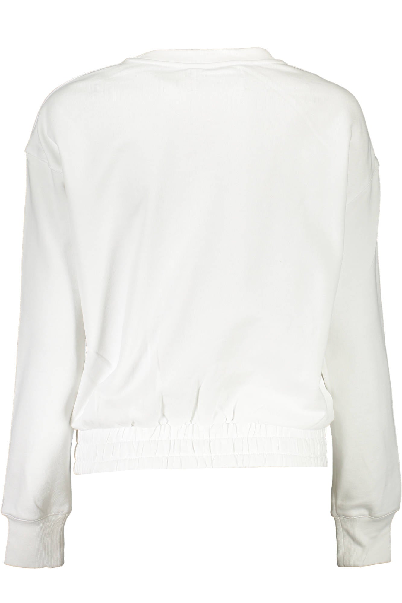 CALVIN KLEIN FELPA SENZA ZIP DONNA BIANCO