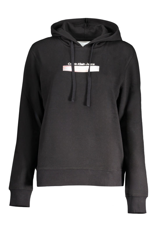 CALVIN KLEIN FELPA SENZA ZIP DONNA NERO