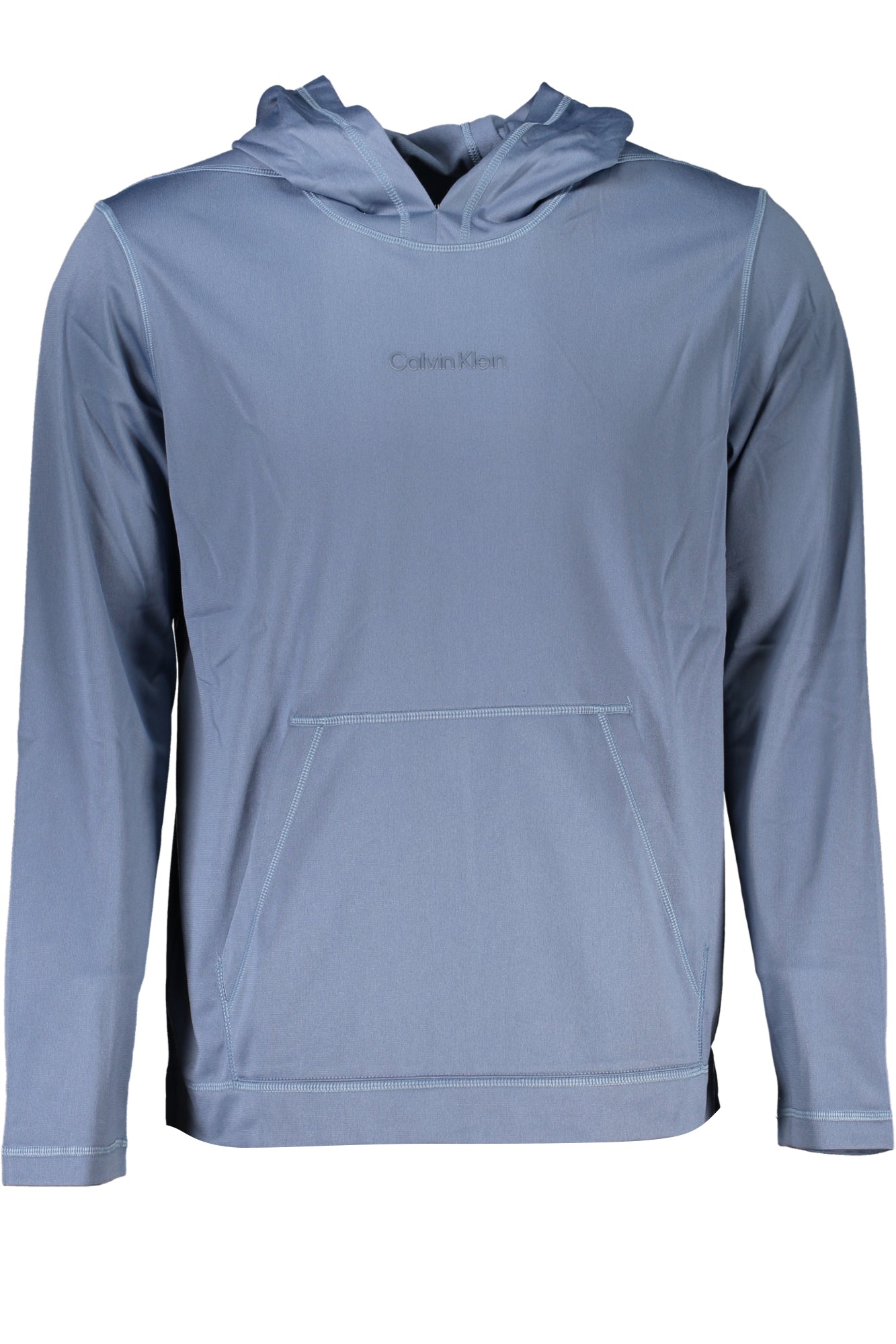 CALVIN KLEIN FELPA SENZA ZIP UOMO BLU
