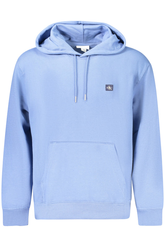 CALVIN KLEIN FELPA SENZA ZIP UOMO BLU
