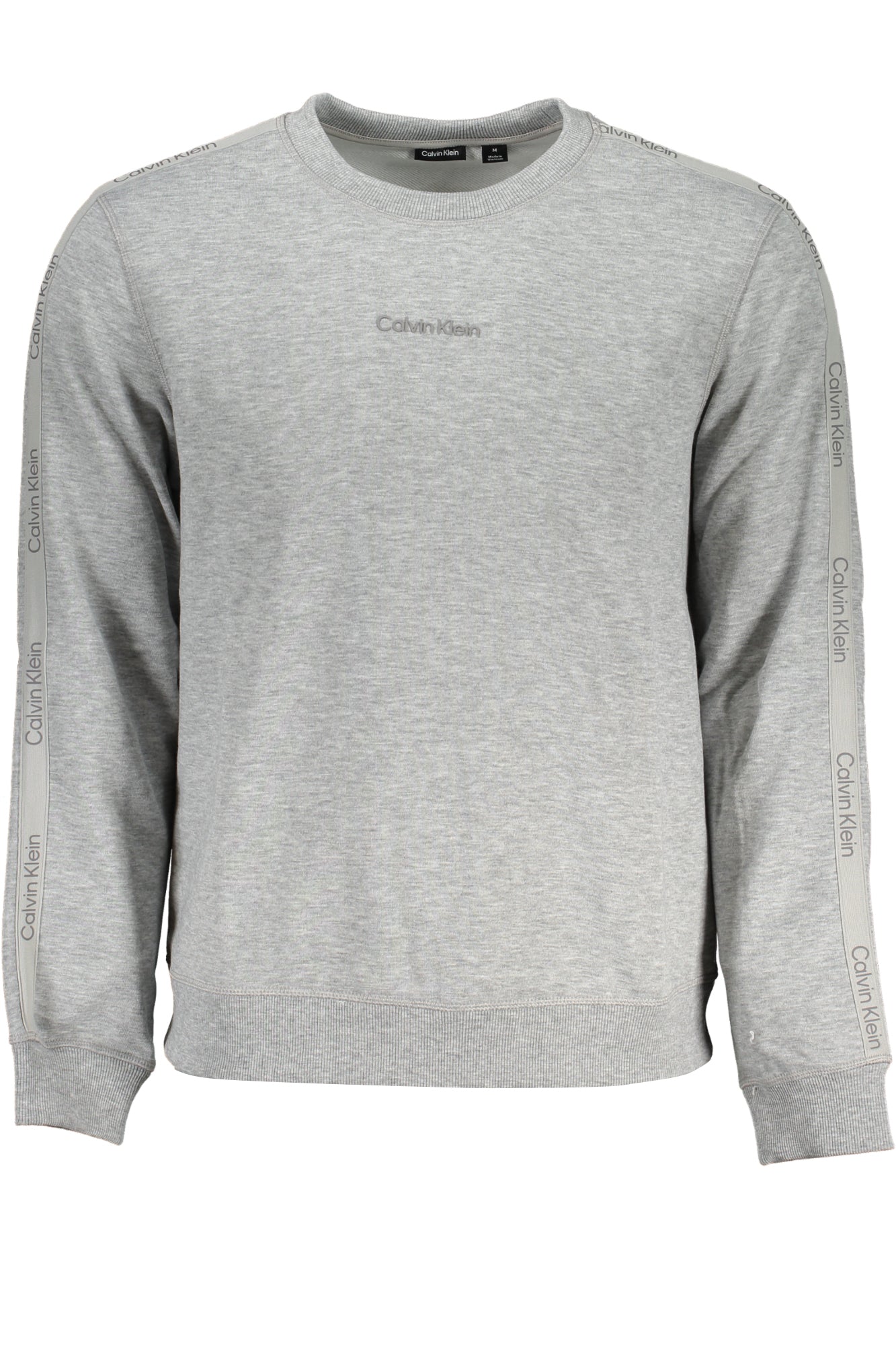 CALVIN KLEIN FELPA SENZA ZIP UOMO GRIGIO
