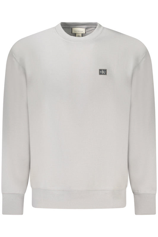 CALVIN KLEIN FELPA SENZA ZIP UOMO GRIGIO