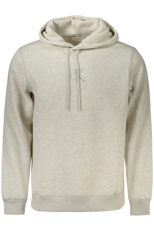 CALVIN KLEIN FELPA SENZA ZIP UOMO GRIGIO