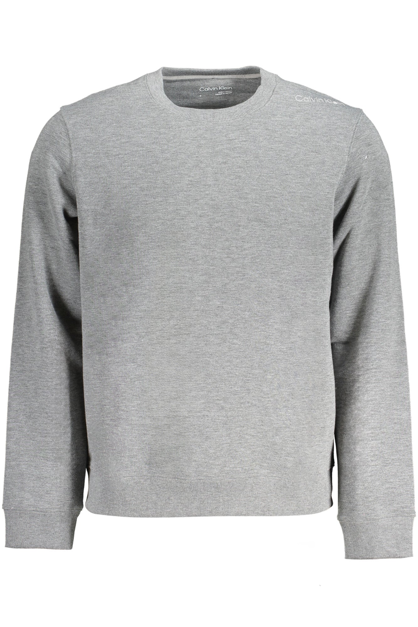 CALVIN KLEIN FELPA SENZA ZIP UOMO GRIGIO