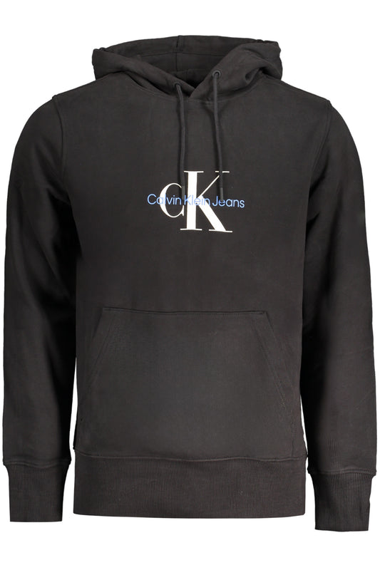 CALVIN KLEIN FELPA SENZA ZIP UOMO NERO