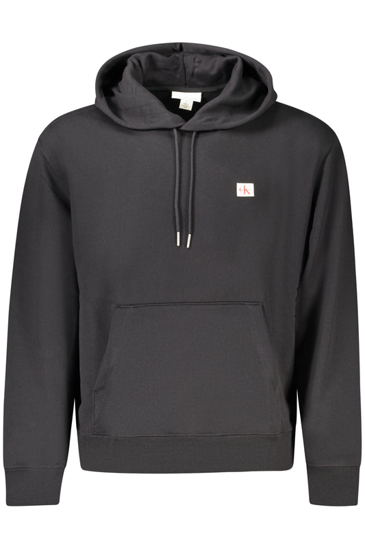 CALVIN KLEIN FELPA SENZA ZIP UOMO NERO
