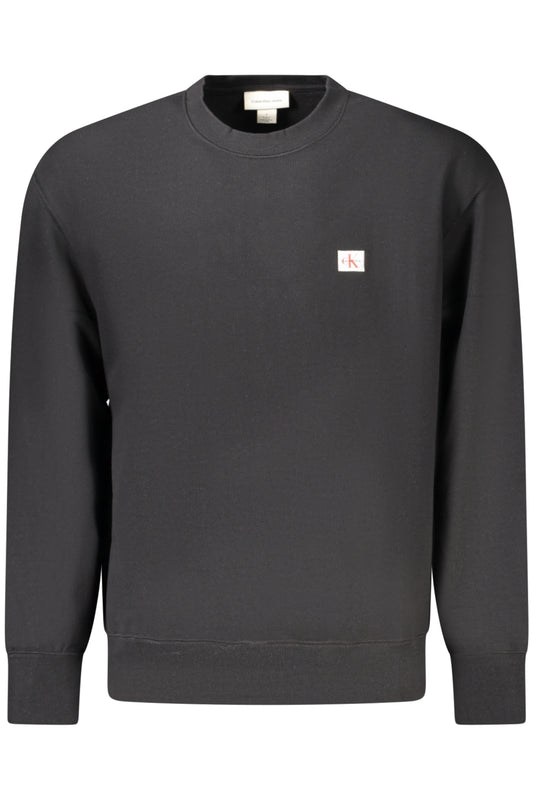 CALVIN KLEIN FELPA SENZA ZIP UOMO NERO