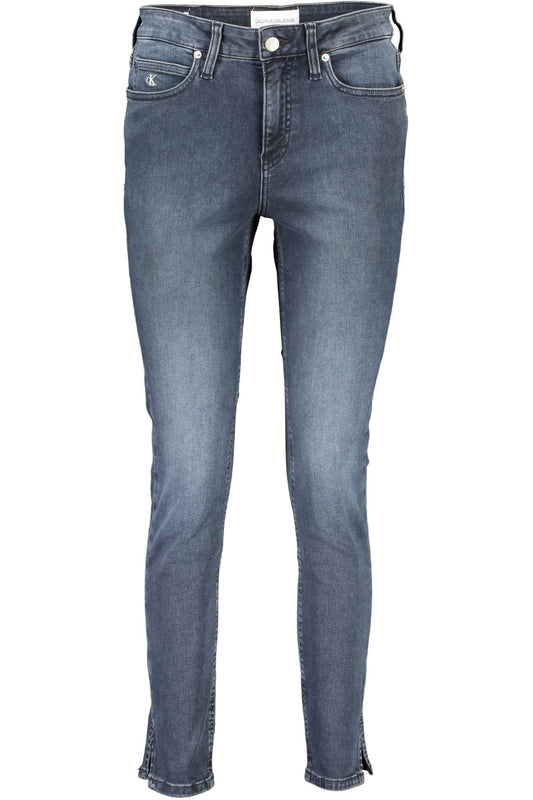 CALVIN KLEIN JEANS DENIM DONNA BLU