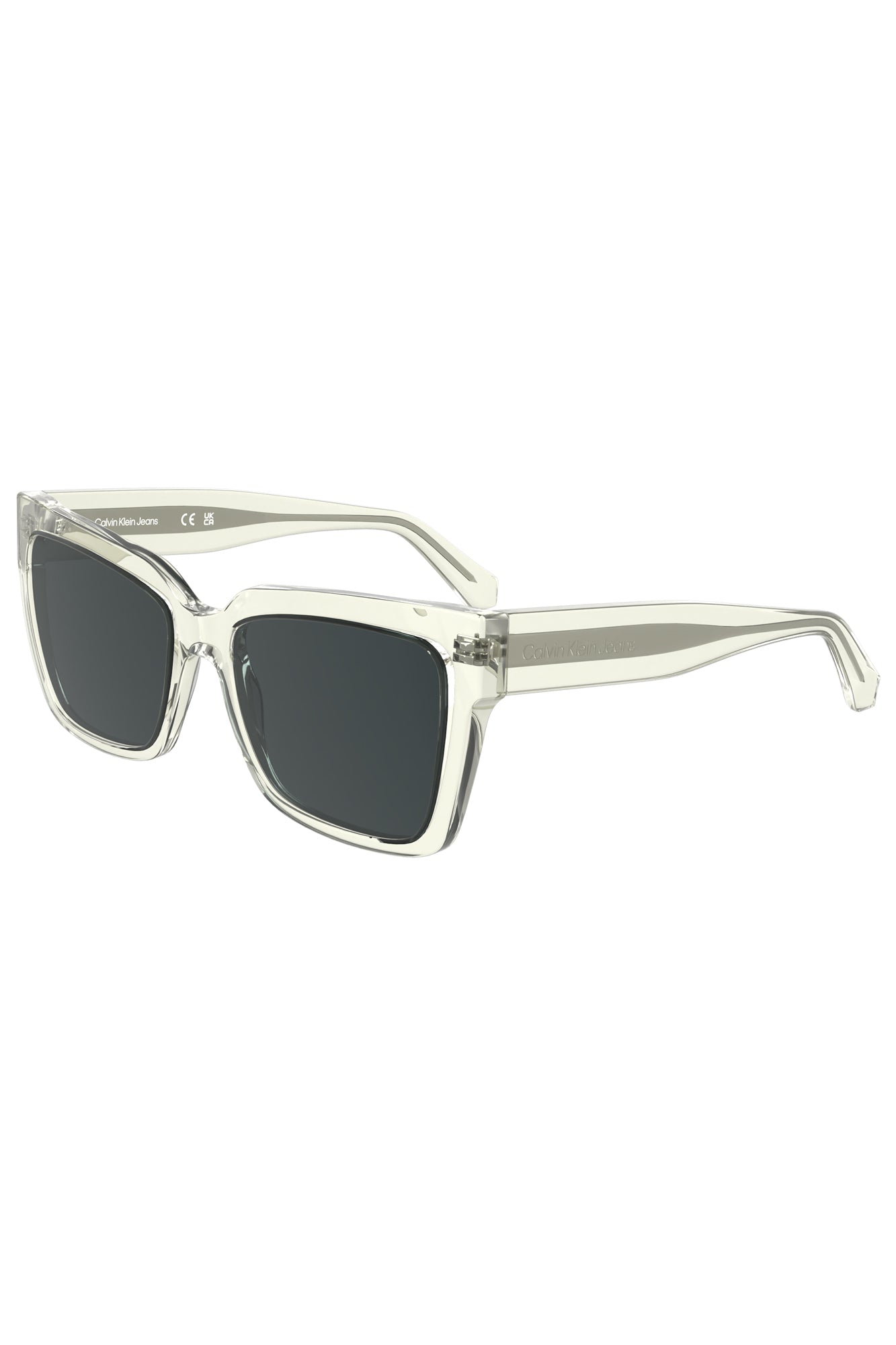 CALVIN KLEIN OCCHIALE DA SOLE UOMO TRASPARENTE