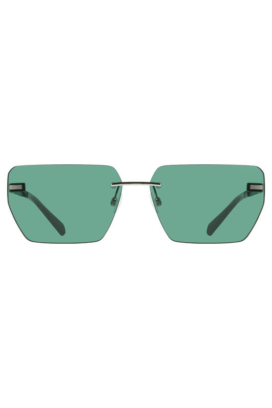 CALVIN KLEIN OCCHIALE DA SOLE UOMO VERDE