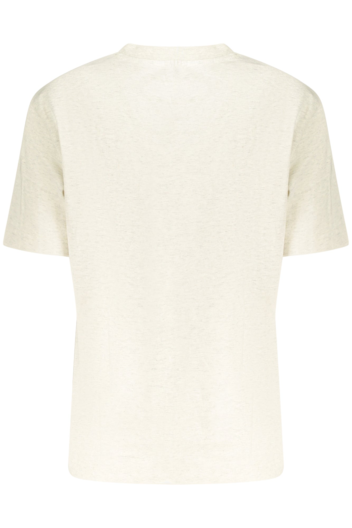 CALVIN KLEIN T-SHIRT MANICHE CORTE DONNA BEIGE