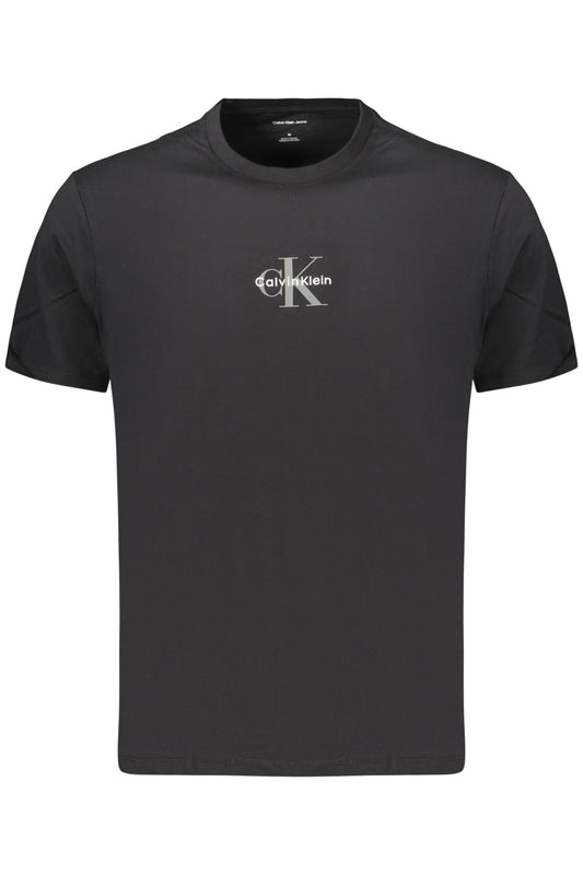 CALVIN KLEIN T-SHIRT MANICHE CORTE UOMO NERO